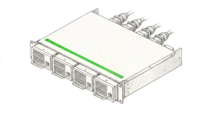 Three-phase AC PSU shelf